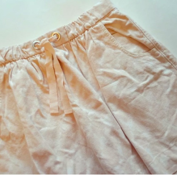 J. Crew Baby Pink & White Women's Skirt w/ pockets - Picture 4 of 6